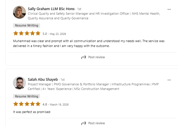 Global Career Studio client review 16