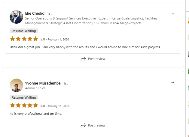 Global Career Studio client review 9