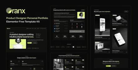 Personal portfolio — visual reference