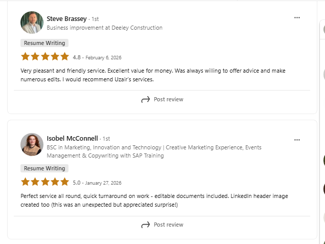 Global Career Studio client review 8